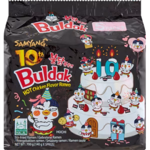 Samyang Buldak Hot Chicken Flavor Ramen 5 x 140 g